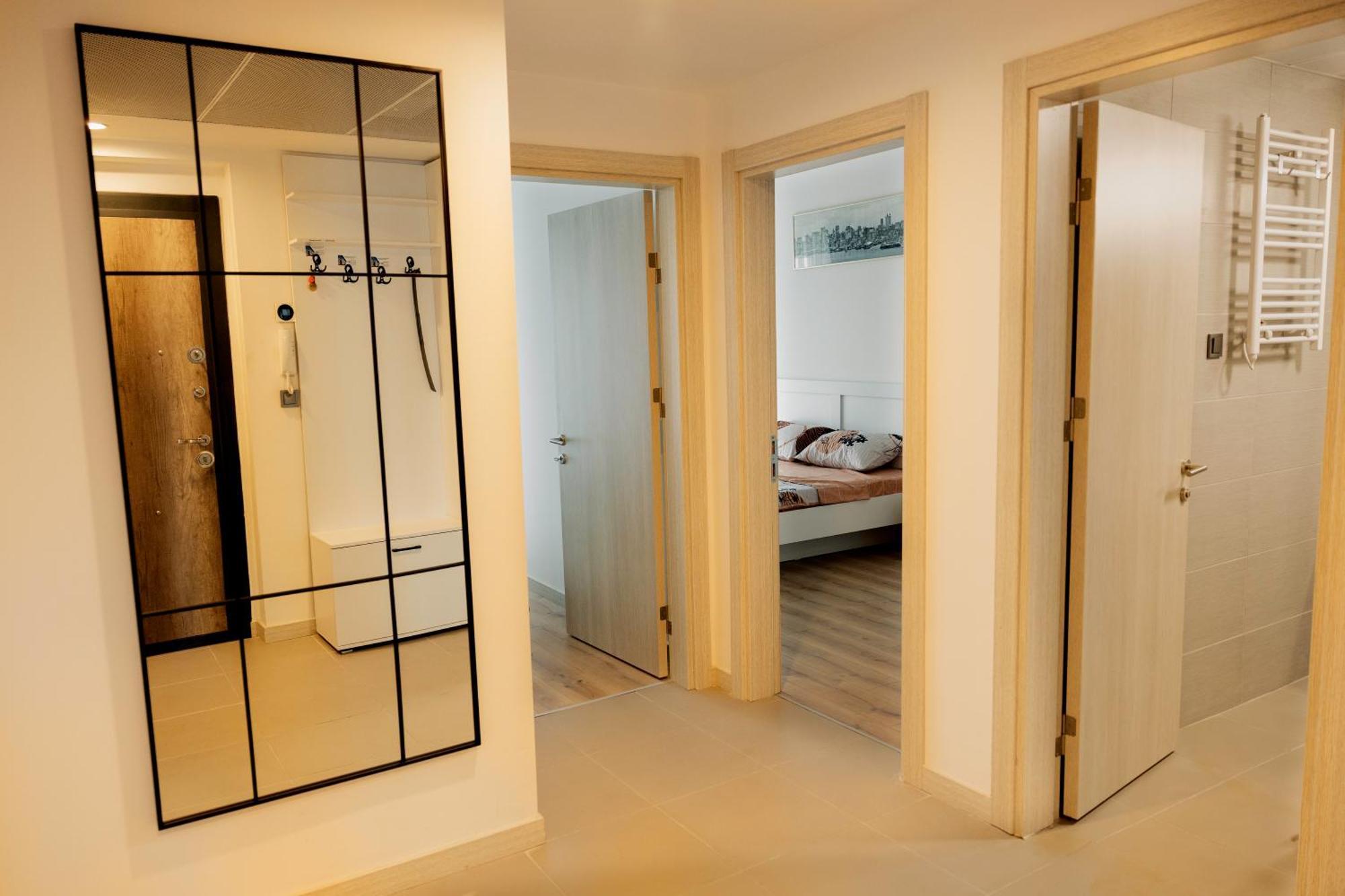 33Rd Floor Twin Apartments In Cevahir Sky City Complex With Pool, Spa, Fitness And Parking Included In Price Skopje Exterior foto